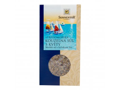 Středomořská kouzelná sůl s květy 120 g BIO SONNENTOR