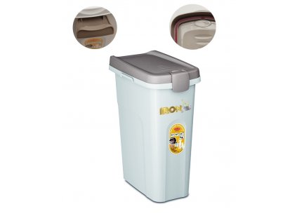 IRONpet barrel with opaque lid 25 l / 12 kg