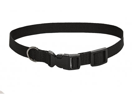 Pasek do obroży czarny 32 - 50 x 2 cm