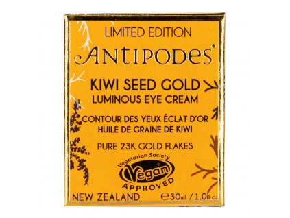 Krém oční rozjasňující Kiwi Seed GOLD Luminous Eye Cream 30 ml ANTIPODES