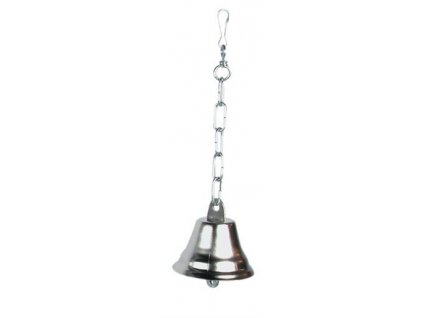 Toy bird metal Bell large Rosewood 23 cm
