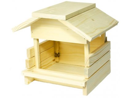 Outdoor wooden bird feeder Cidlina 24 x 19 x 21 cm