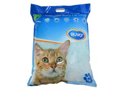 Podestýlka Cat silikagel Duvo+ 16 l