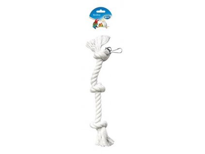 Toy bird cotton. Rope with knots Duvo+ 2 x 38 cm