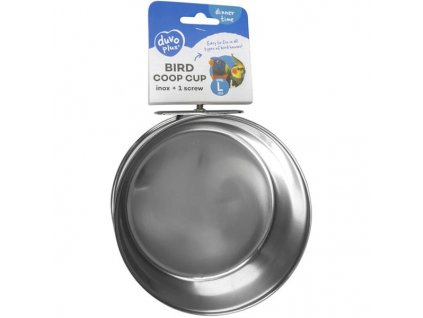 Stainless steel hanging bowl with screw Duvo+ 9.5 cm (250 ml)
