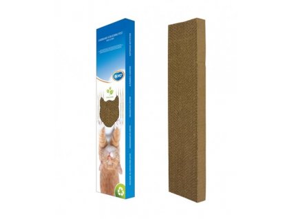 Cat paper scratching post with catnip Duvo+ 50 x 13 x 6 cm
