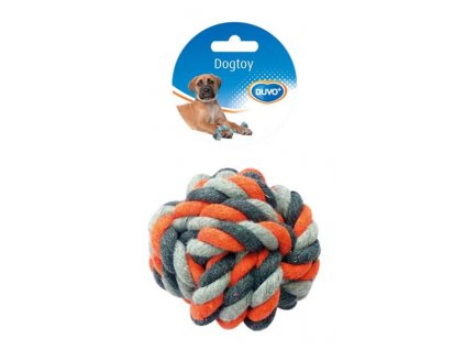 Cotton toy ball knot DUVO+ 13 cm
