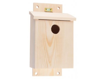 Outdoor birdhouse - large tit 15.5 x 13.5 x 27 cm