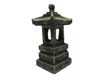 Decor pentru acvariu - Pagoda Duvo+ 5 x 5 x 11 cm