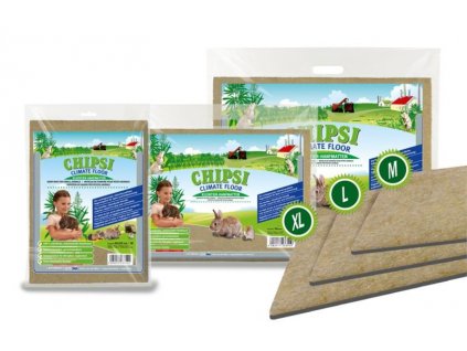 Hemp cage mat Chipsi L 45 x 95 cm