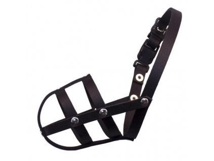 Bot din piele neagra BAFPET nr. 1 pudel mediu