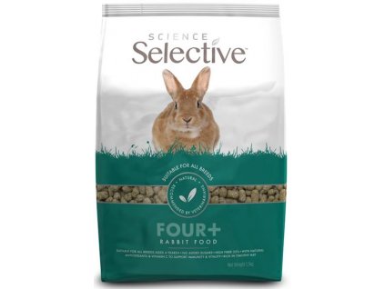 Supreme Science®Selective Rabbit - králík senior 1,5 kg  + 3% SLEVA se Slevovým kupónem: bonus