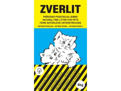 Cat litter Zverlit soft - blue 6 kg