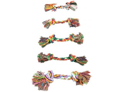Spielzeug aus Baumwolle. Knoten Mix Farben DUVO+ 20 cm