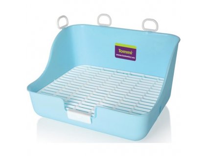 Toilet for a toilet with a rectangular grate Tommi 28x21x16cm