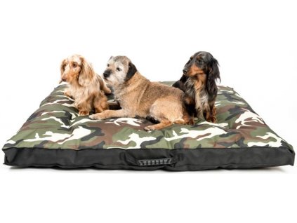 Matratze Nylon Sychrov Camouflage 120 x 100 x 10 cm