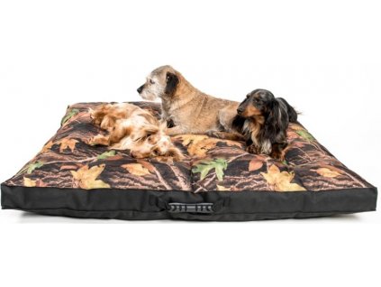 Mattress nylon Sychrov autumn leaves 120 x 100 x 10 cm