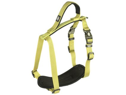 Postroj nylon North neon žlutá 2,5x80-100cm Duvo+