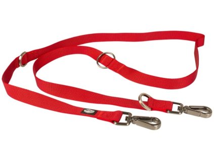 North nylon leash, red, 2.5x200cm Duvo+