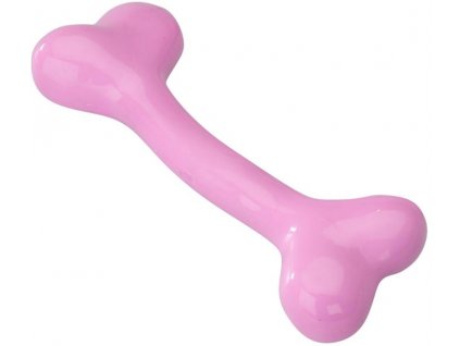 Hračka dent.guma kosť 20,5 cm jahoda EBI