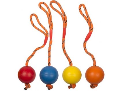 Toy hard ball. On a string 6cm Duvo+