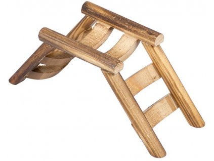Wooden toy for chewing, bridge Duvo+18x7x7.5cm