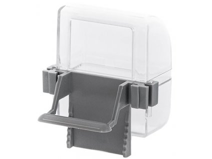 Plastic bird feeder for cage Duvo+ 8x4.5x6.5cm