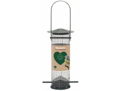 Outdoor feeder plastic/metal hanging - for nuts Rosewood