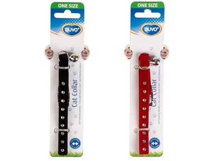 Obojok cat nylon DUVO+ Rock s cvočkami 20-30cm/10mm
