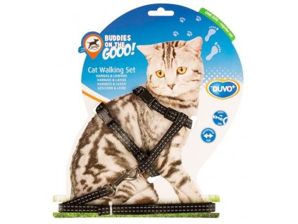 Postroj a vodítko cat DUVO+ reflexné 20-35cm/10mm-125cm