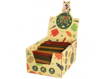 Garden Bites Veggie-cross stick L-displ.120pcs