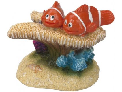 Akvárium dekoráció - Bohócok kökörcsin 6x3,5x5cm Aqua Della