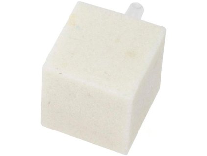 Aeration stone - prism, white 2.5x2.5x2.5cm EBI