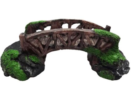 Aquariumdekoration - Brücke 10x4,5x3,5cm Duvo+