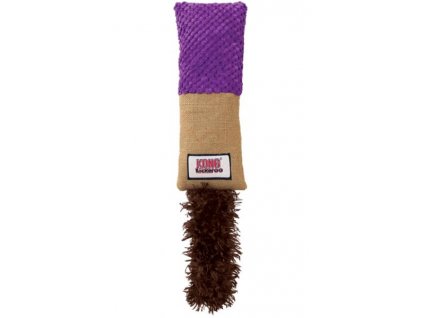 Jucărie pisică textil Kickeroo Cuddler Geantă KONG