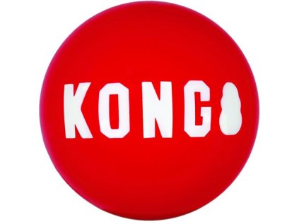Rubber toy Signature ball 2pcs KONG S