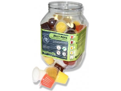 Komodo Jelly Pots - csészék, mix - display (60db)