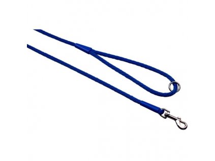 Vodítko textil lano SPIRÁLA modrá 0,6x150 BAFPET