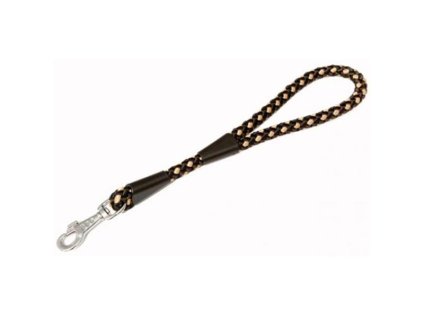 Textile rope lead KNOT No.-beige 1.4x35 BAFPET