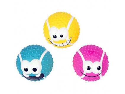 Játék latex labda Smiley mix 10 cm Duvo+