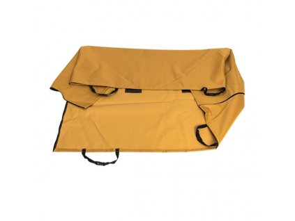 Car cover with side panels, nylon, ocher, 50x50x130cm
