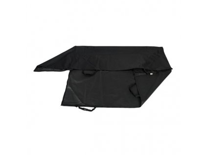 Car cover with side panels, nylon, black, 50x50x130cm