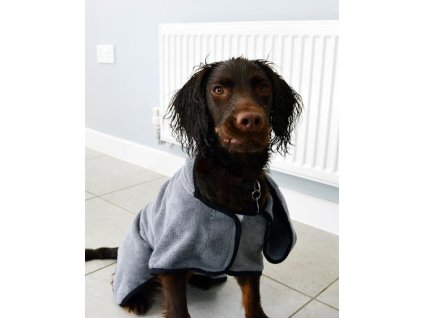 Groom L HP dog bathrobe/towel