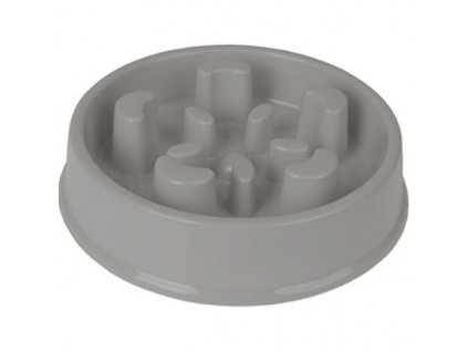 Interaktiver Plastiknapf Flamingo grau 500 ml