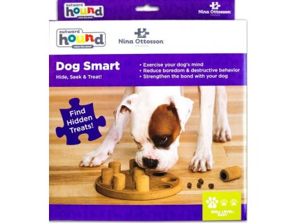 Műanyag interaktív játék Smart RW barna 1 db.