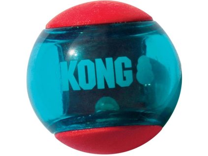 Squeezz Action Ball Gummispielzeug 2 Stück KONG L