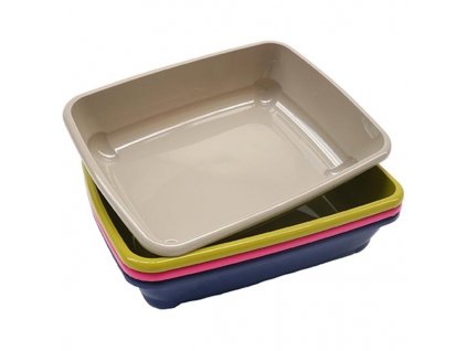 WC bez okraja mix farieb 46x35x10cm RW