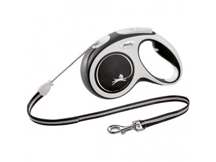 Flexi New Comfort M cable 5 m black 20 kg