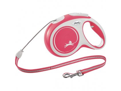 Flexi New Comfort M kötél 8 m piros 20 kg