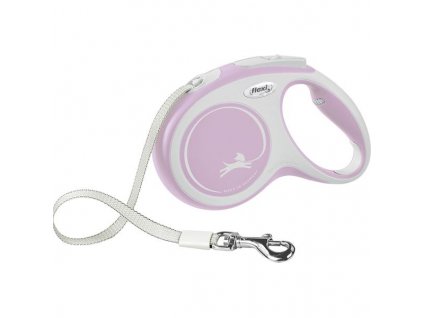 Flexi New Comfort M pásek 5 m sv. růžové 25 kg
